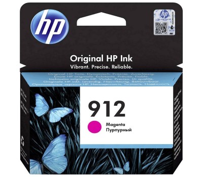 Картридж струйный HP 912 пурпурный 315 стр. (для OfficeJet 801x/802x) (3YL78AE)